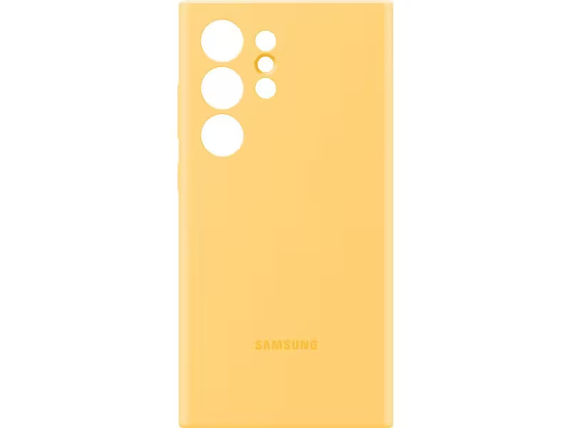Samsung Back Cover Silicone Galaxy S24 Ultra Gelb