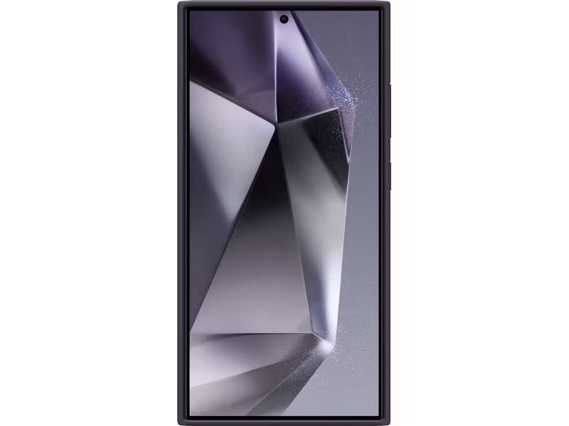 Samsung Back Cover Silicone Galaxy S24 Ultra Dunkelviolett