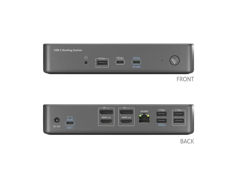 PureLink Dockingstation USB-C VL-D200