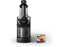 Philips Slow Juicer Viva Collection HR1889/70 Schwarz/Silber