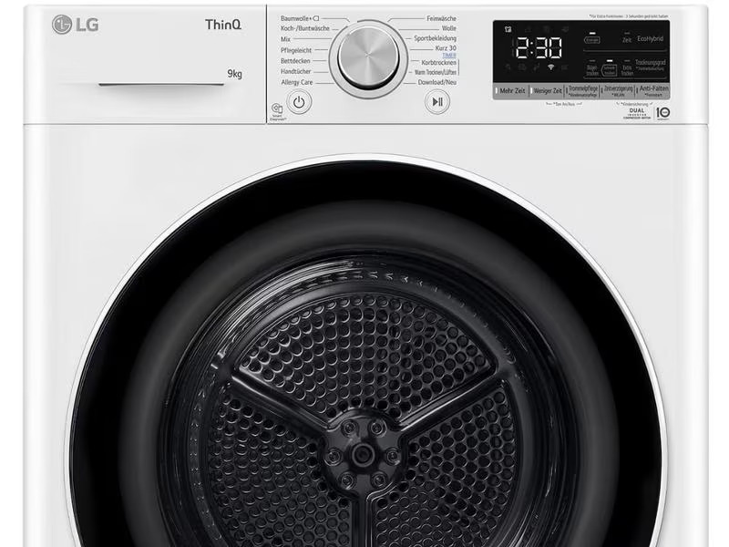 LG Wäschetrockner V9R09TC Rechts/Wechselbar