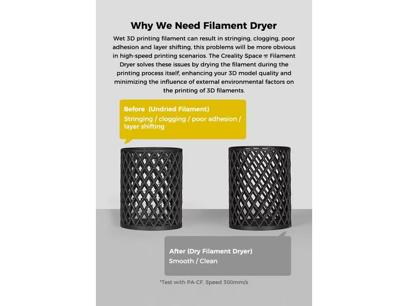 Creality Filament Trockenbox Space Dryer Pi