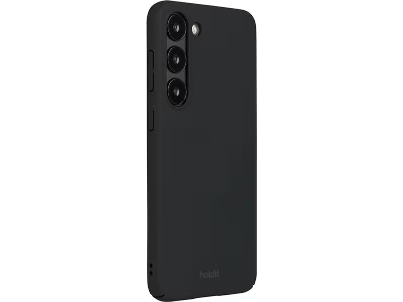 Holdit Back Cover Silicone Galaxy S24+ Schwarz