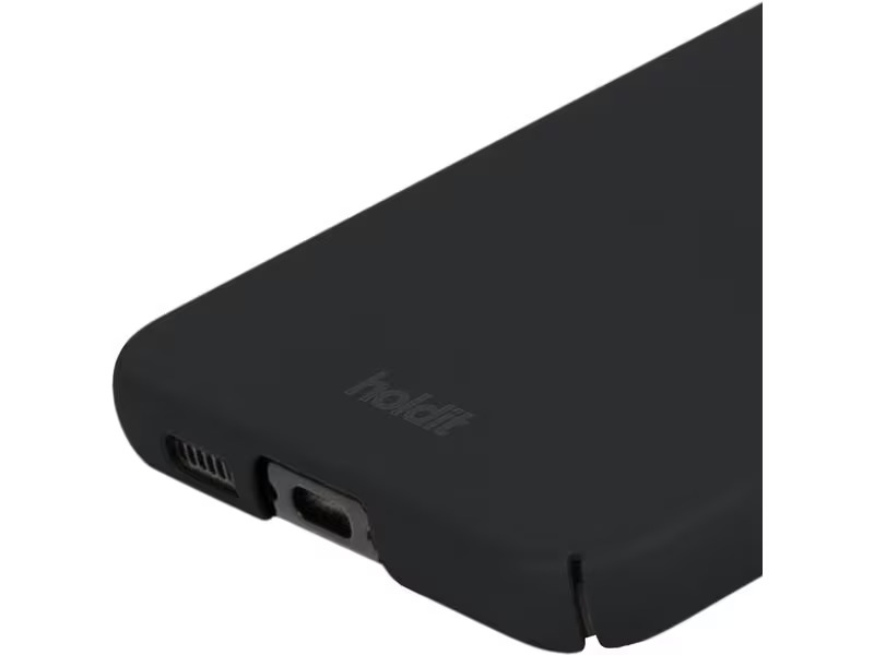 Holdit Back Cover Silicone Galaxy S24+ Schwarz