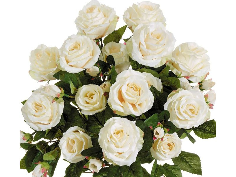 Dekomat AG Kunstblume Rosen 59 cm