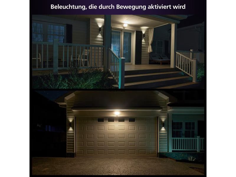 Philips Hue Secure Flutlichtkamera Schwarz