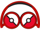 OTL On-Ear-Kopfhörer Pokémon Poké ball Rot; Weiss