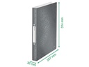 Leitz Ringbuch WOW A4, 2.5 cm, Rot