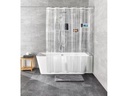 Kleine Wolke Duschvorhang Pocket 180 x 200 cm, Transparent