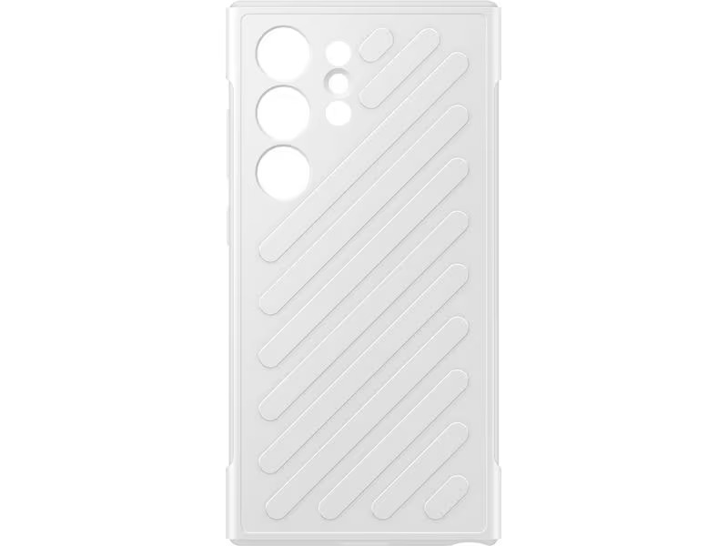 Samsung Back Cover Shield Case Galaxy S24 Ultra Weiss