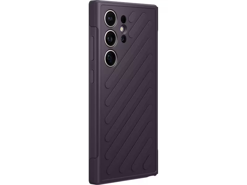 Samsung Back Cover Shield Case Galaxy S24 Ultra Violett