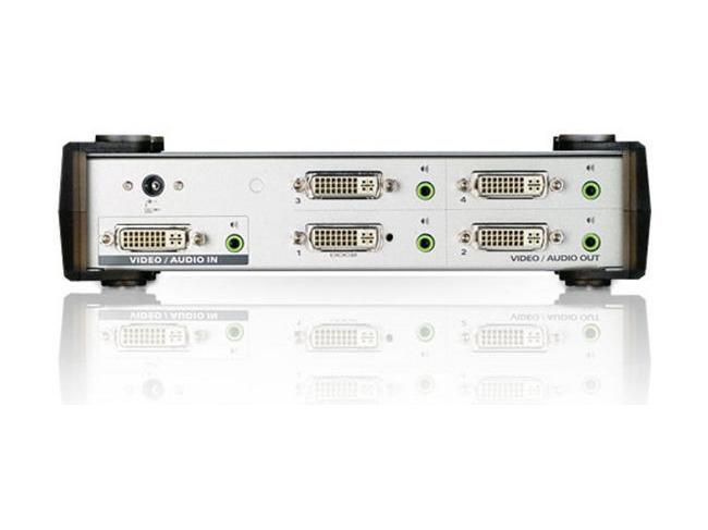 Aten 4-Port Signalsplitter DVI-I - DVI-I