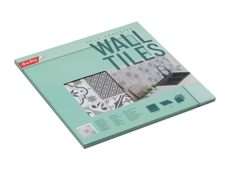 d-c-fix Wanddekoration Oriental Tiles 6 Stück, 30.5 x 30.5 cm