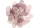 Rico Design Streudeko Ostereier 48 Stück,  Rosa