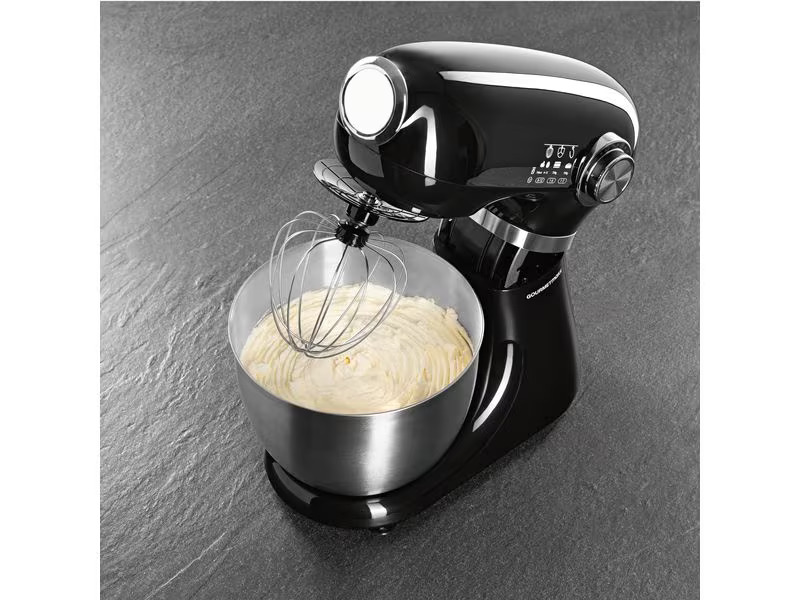 GOURMETmaxx Küchenmaschine Schwarz