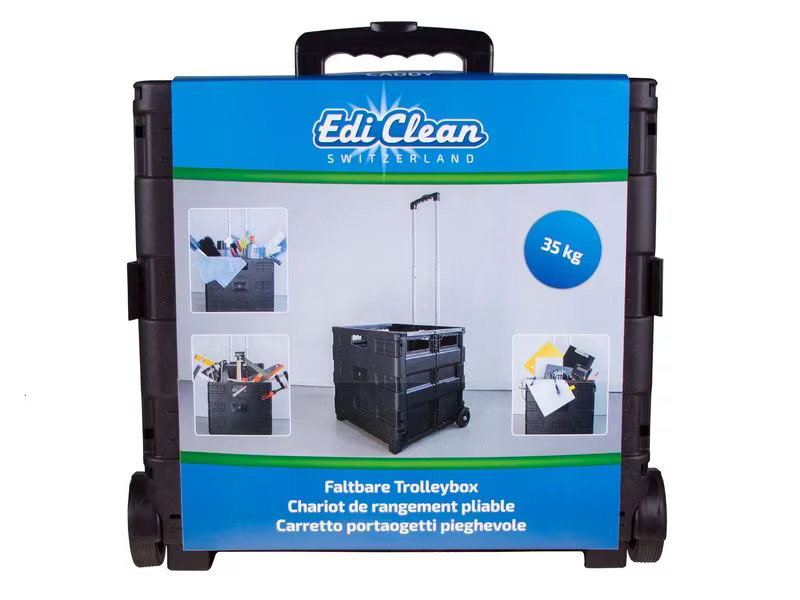 Edi Baur Faltbare Trolleybox Caddy, 45 L