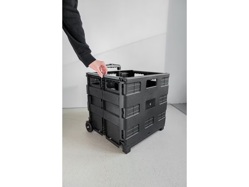 Edi Baur Faltbare Trolleybox Caddy, 45 L