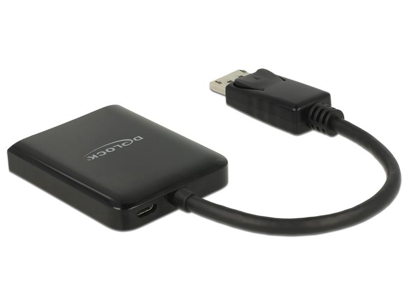 Delock 2-Port Signalsplitter DisplayPort, MST support