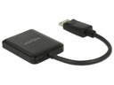 Delock 2-Port Signalsplitter DisplayPort, MST support