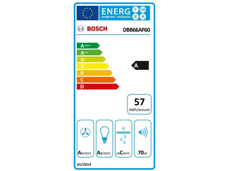 Bosch Unterbauhaube DBB66AF60 3 Stufen