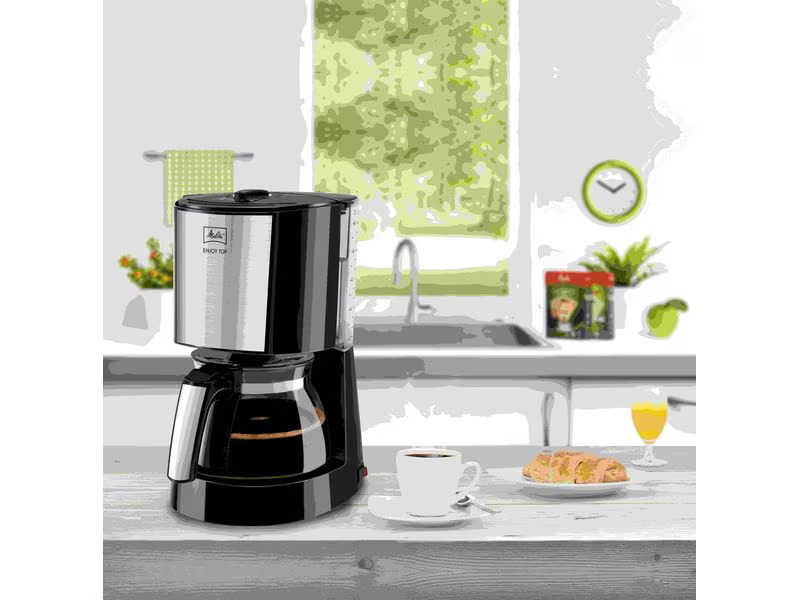 Melitta Filterkaffeemaschine Enjoy Top Schwarz