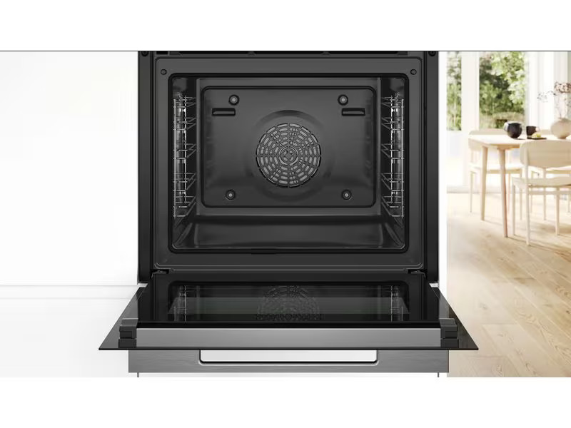Bosch Einbaubackofen HBG7764B1C Schwarz A+