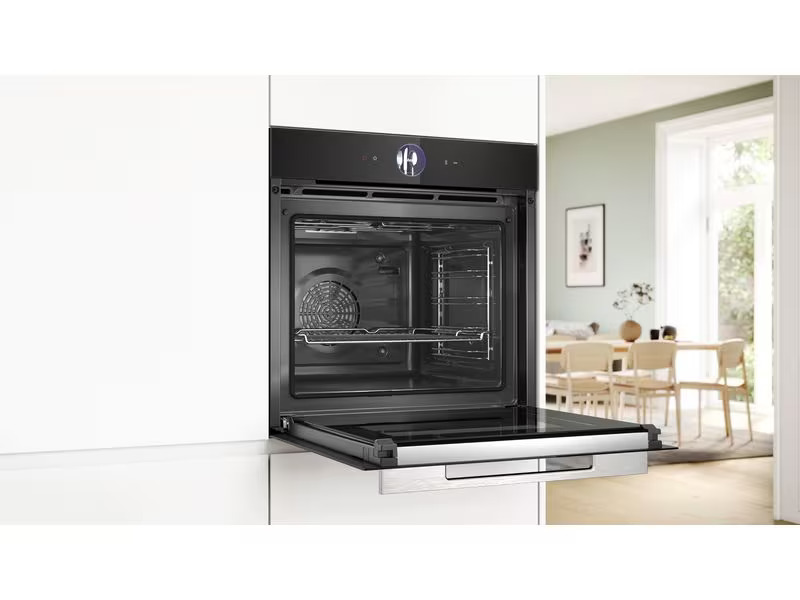 Bosch Einbaubackofen HBG7764B1C Schwarz A+