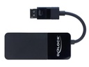 Delock 3-Port Signalsplitter Displayport, 4K/60Hz unterstützt MST