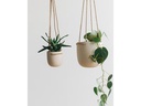 Esmée Blumentopf zum Hängen 9 cm, Beige