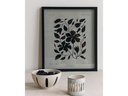 Esmée Bild Black Flower 30 x 35 cm