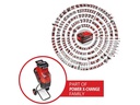 Einhell Häcksler REDAXXO 36/25