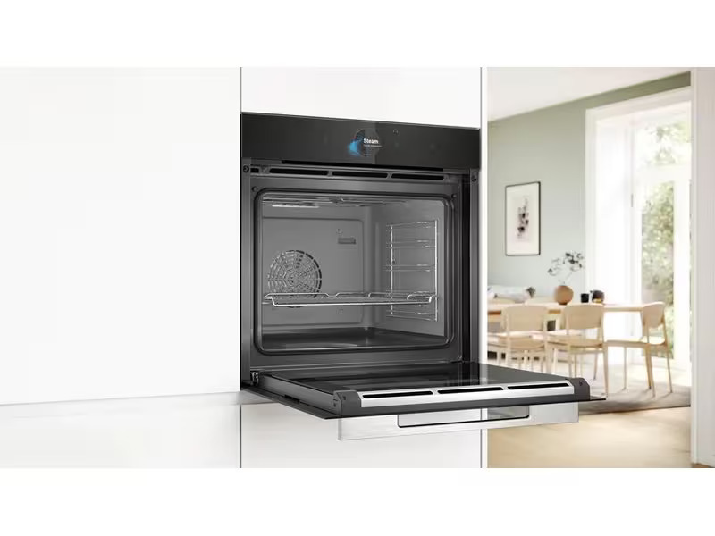 Bosch Einbaudampfbackofen HSG7584B1 Schwarz A+