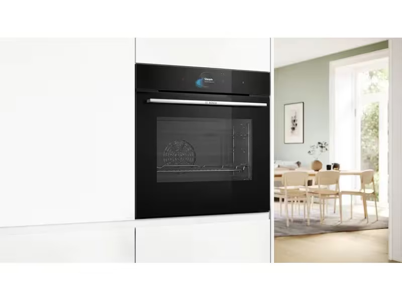 Bosch Einbaudampfbackofen HSG7584B1 Schwarz A+