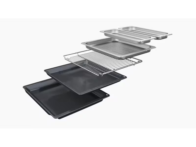 Bosch Einbaudampfbackofen HSG7584B1 Schwarz A+