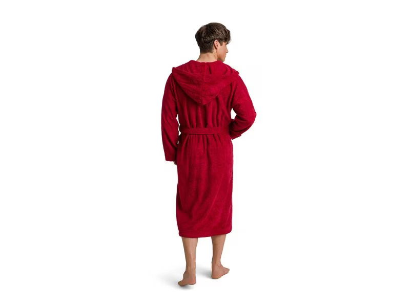 Möve Bademantel Superwuschel L, Rot