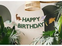 Partydeco Girlande Happy Birthday Dino 3 m, Mehrfarbig