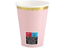 Partydeco Einwegbecher 220 ml, 6 Stück, Rosa