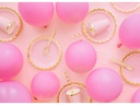 Partydeco Einwegbecher 220 ml, 6 Stück, Rosa