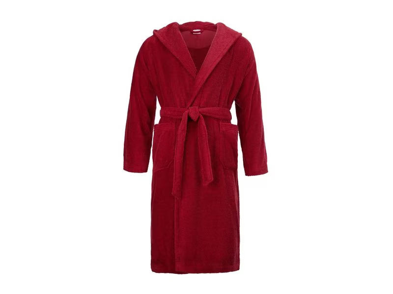 Möve Bademantel Superwuschel XL, Rot