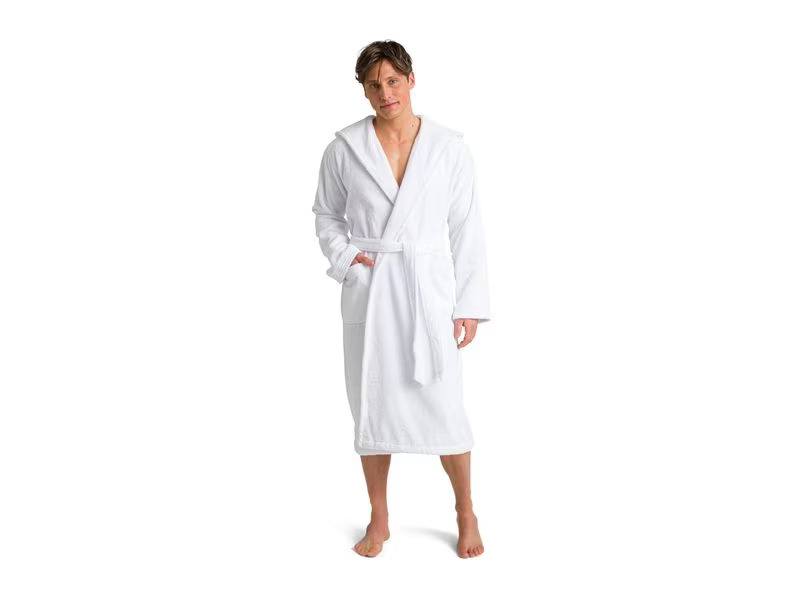 Möve Bademantel Superwuschel S, Weiss