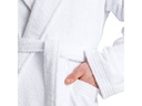 Möve Bademantel Superwuschel M, Weiss