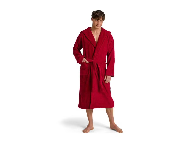 Möve Bademantel Superwuschel M, Rot