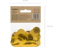 Partydeco Streudeko Kreise Gold