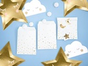 Partydeco Papierservietten Wolke 16 x 9.5 cm, 20 Stück
