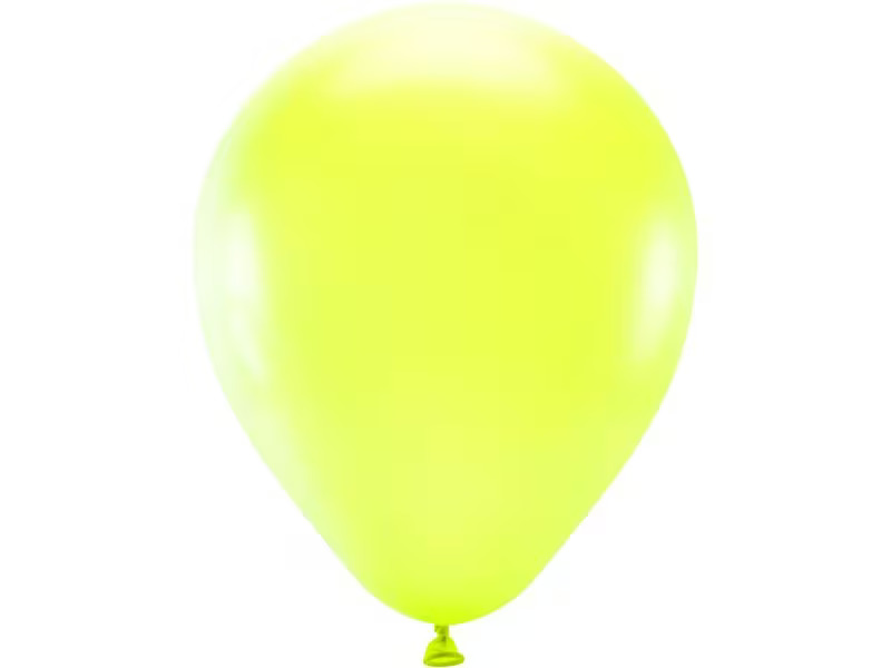 Partydeco Luftballon Uni Neon 5 Stück, Mehrfarbig, Ø 25 cm