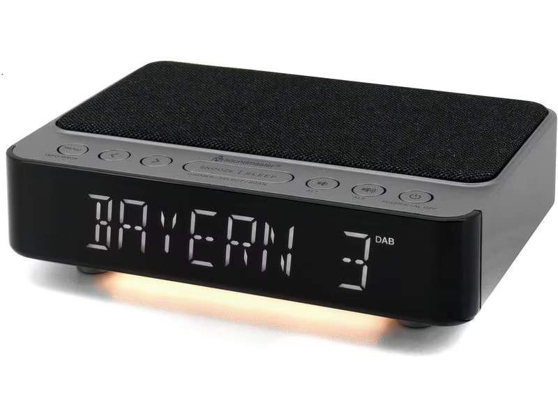 soundmaster Radiowecker UR250AN Schwarz