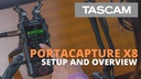Tascam Portable Recorder Portacapture X8
