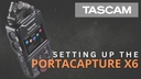 Tascam Portable Recorder Portacapture X6