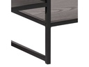 AC Design Konsolentisch Seaford 120 x 33 x 46 cm, Schwarz