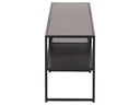 AC Design Konsolentisch Seaford 120 x 33 x 46 cm, Schwarz